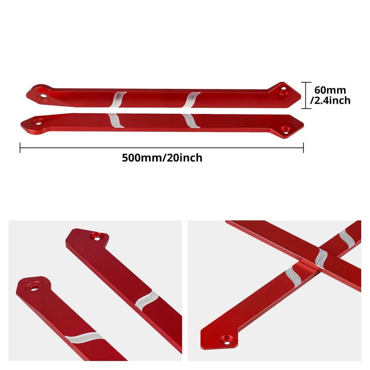 Billet Front Headlight Mounting Brackets – Golf MK7 / e-Golf (2013–2021)
