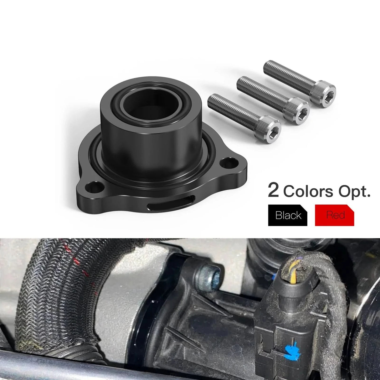 Atmospheric Diverter Valve Spacer – MQB 2.0T Platforms (A3 / A4 / A5 / S3 / RS3 / GTI MK7)