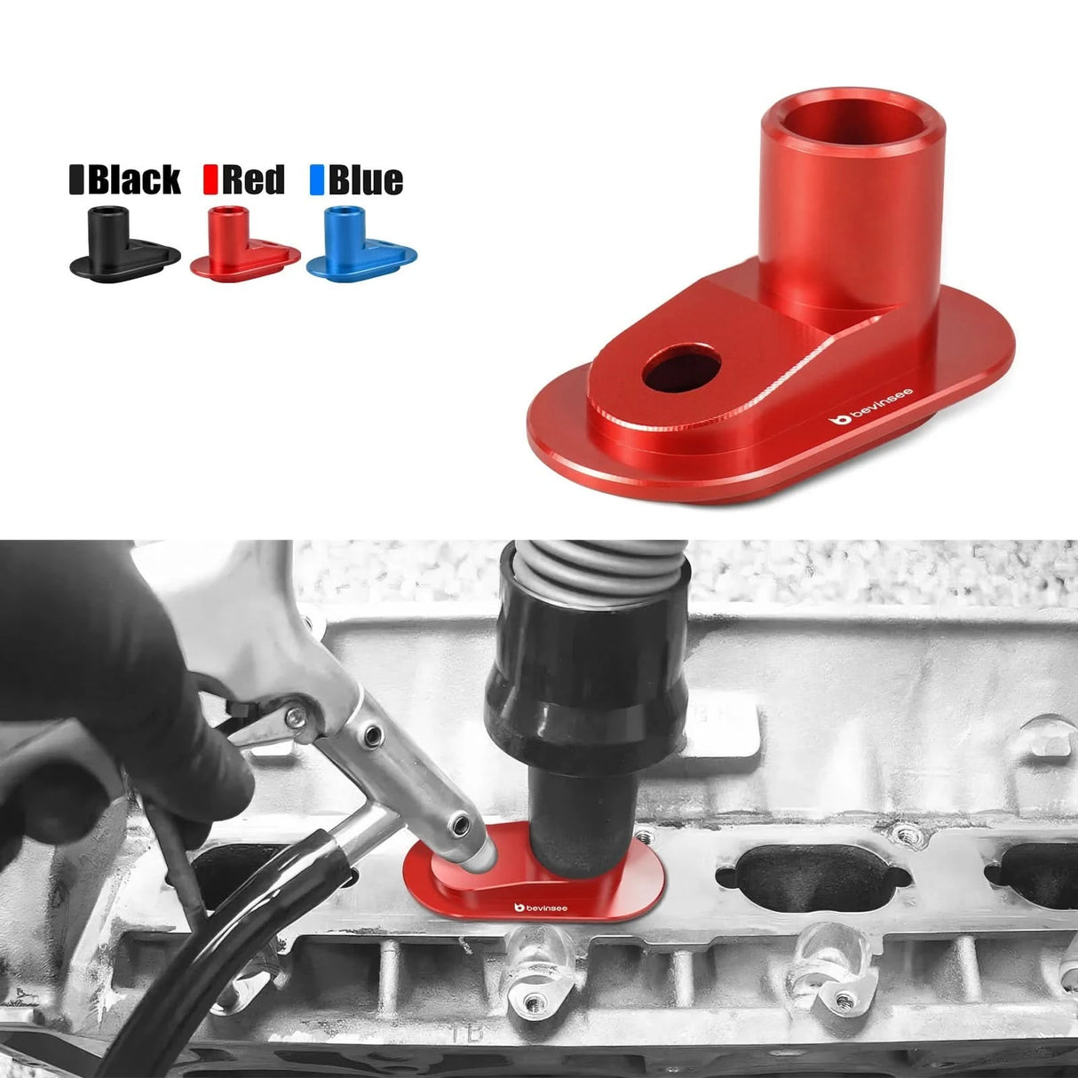 Aluminum Carbon Cleaning Walnut Blaster Adapter – 3.0TFSI Intake Valve Service Tool