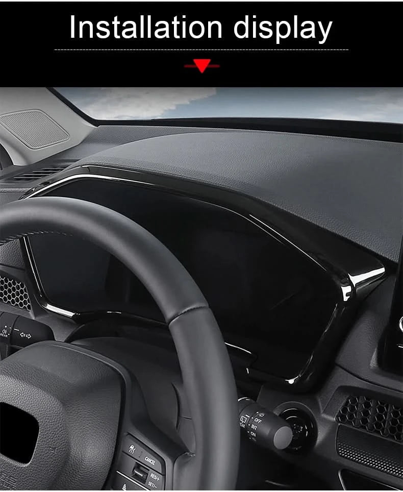 Honda CR-V 6th Gen Dashboard Instrument Panel Trim – ABS Interior Cover (2023–2025 Hybrid)