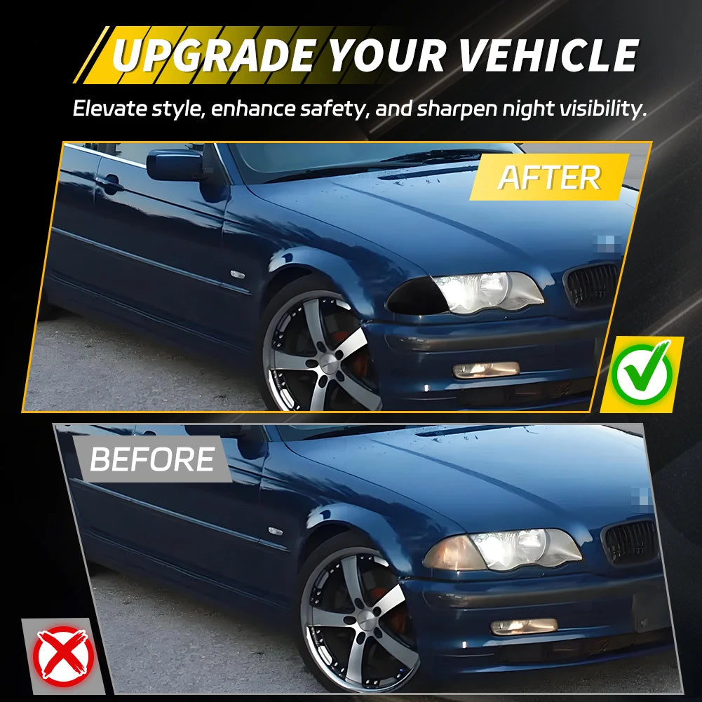 BMW E46 Front Corner Turn Signal Lights – Parking & Side Marker Lamps (1998–2001 Pre-LCI, Pair)