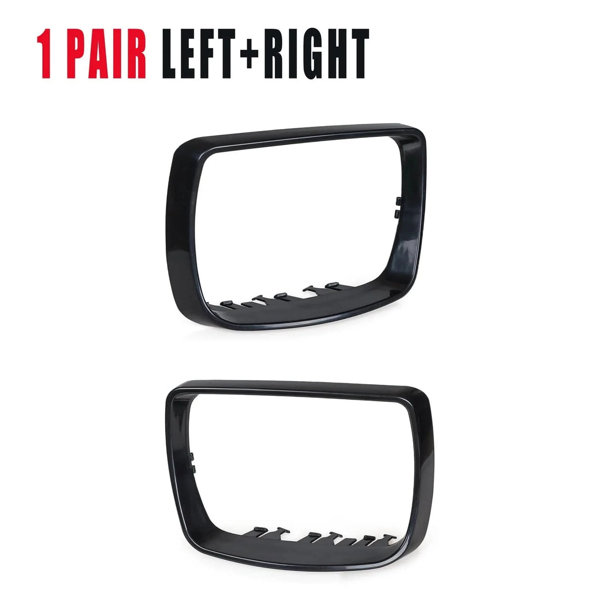 BMW X5 E53 Rearview Mirror Trim Ring Housing Frames (2000–2006)