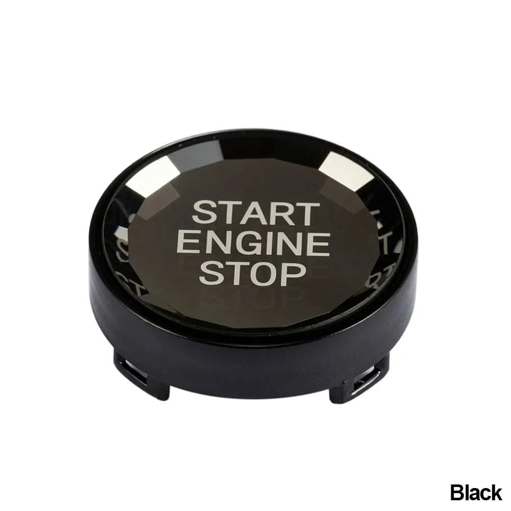 Crystal Engine Start Stop Button Cover for BMW E-Chassis Models – Interior Trim Upgrade