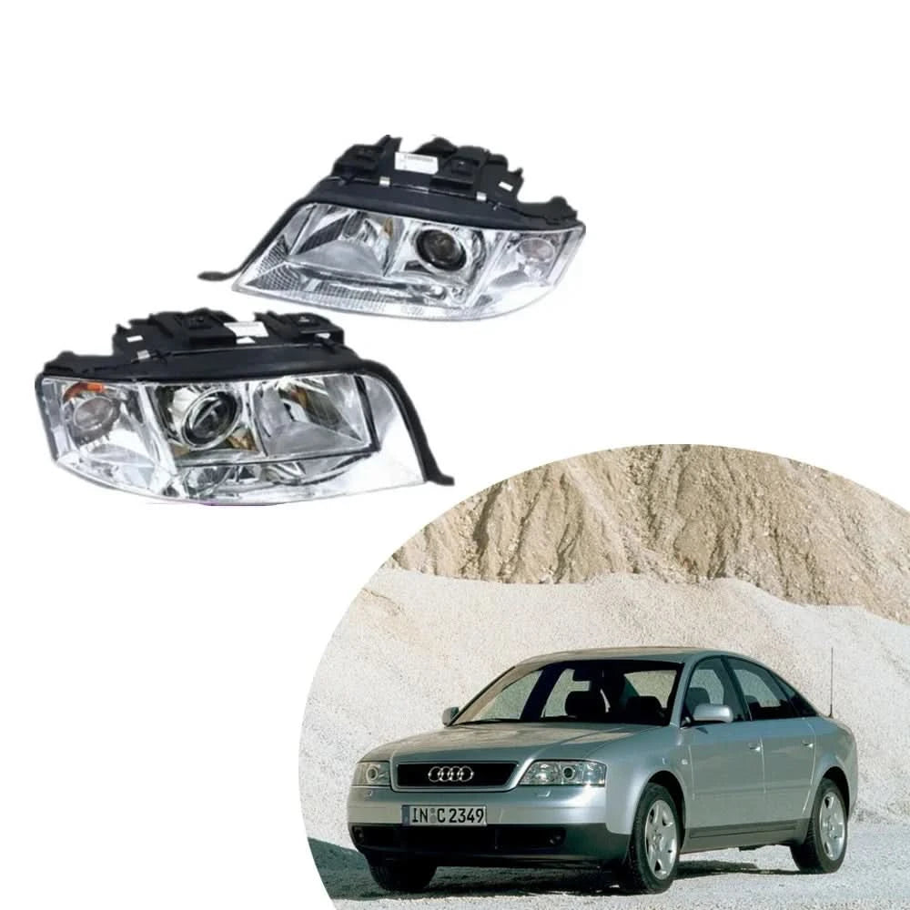 Audi A6 C5 Headlight Assembly Upgrade 1997–2005 | Front Headlamp with Corner & Side Lighting
