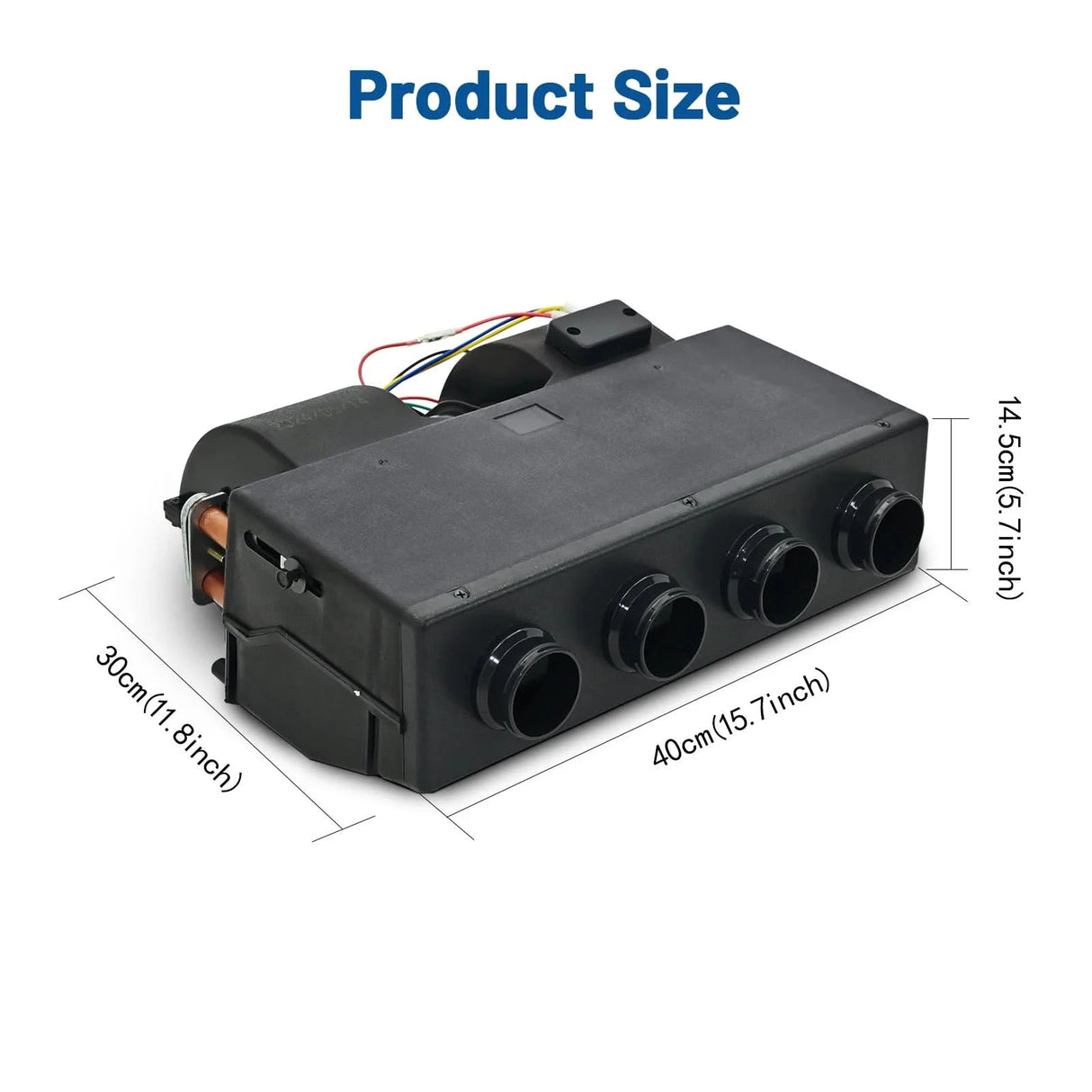 Universal 12V / 24V Electric Compressor A/C & Heating System – Standalone Climate Control for Truck, Van & Camper