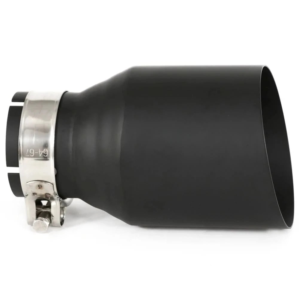 Universal Stainless Steel Single Exhaust Tip – Beveled Edge Performance Muffler Outlet (Single Unit)
