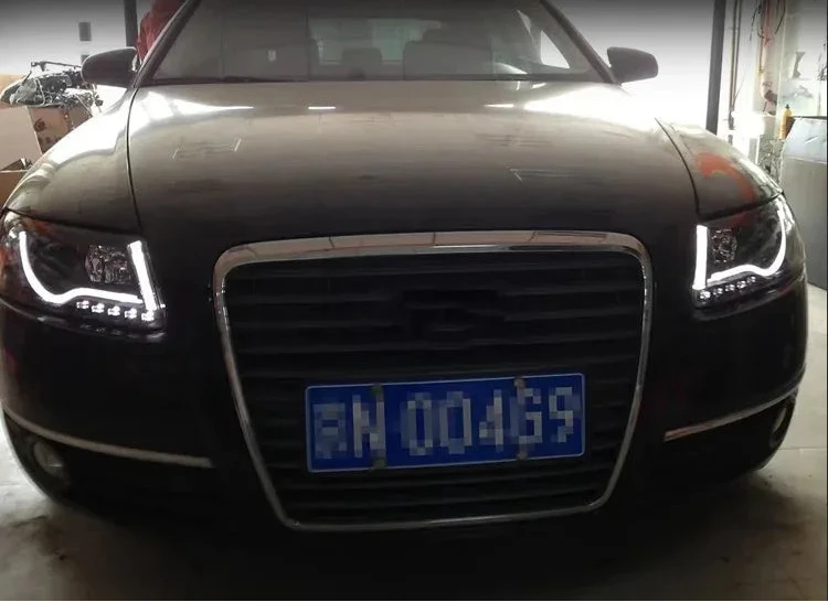 Audi A6 LED Headlight Upgrade 2005–2012 | Projector Headlights with DRL (C5 / C6)