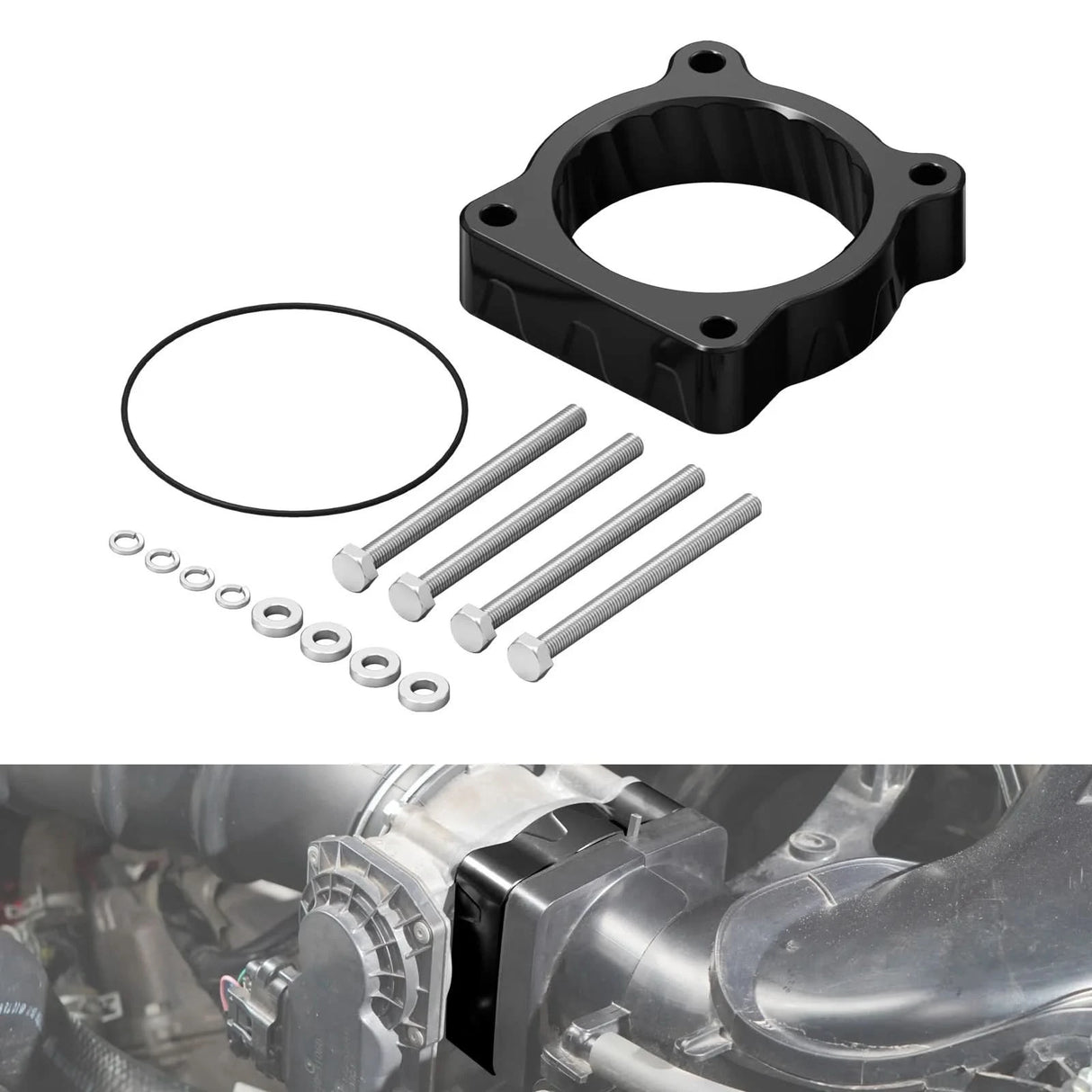 Billet Throttle Body Spacer Upgrade – Toyota 4Runner / Tundra / FJ Cruiser (2010–2024)