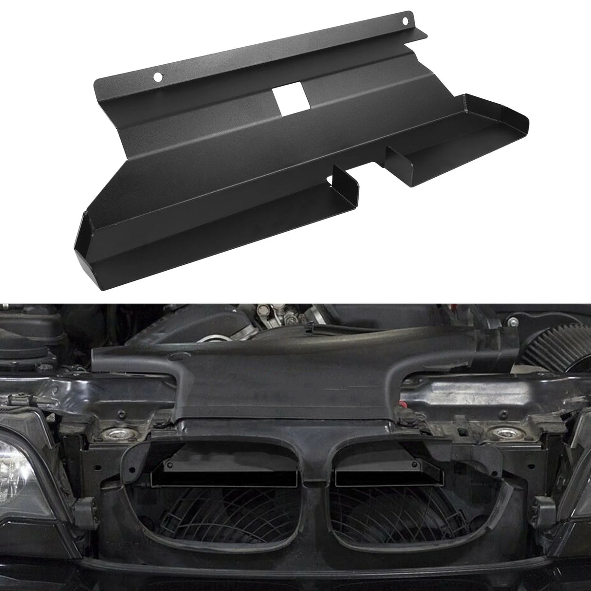 Air Intake Scoop for BMW E46 3 Series (1999-2006) – Aluminum Cold Air Duct