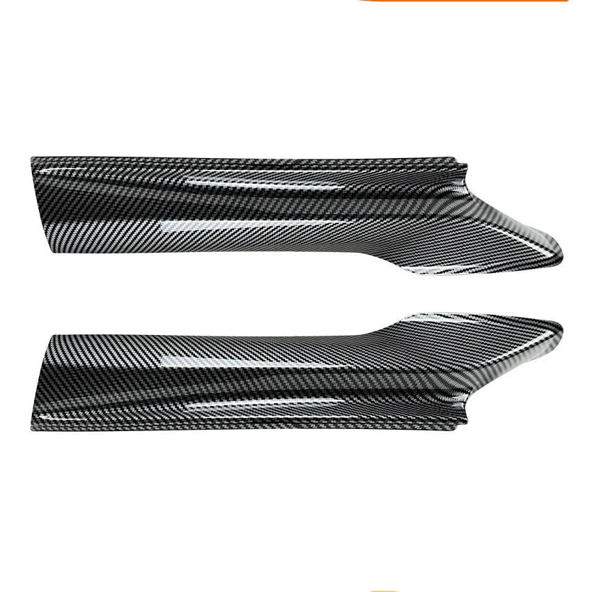 BMW F10/F11 M Sport Front Bumper Splitter Set – Gloss Black Side Covers for 5 Series 520i/530i (2011–2017)