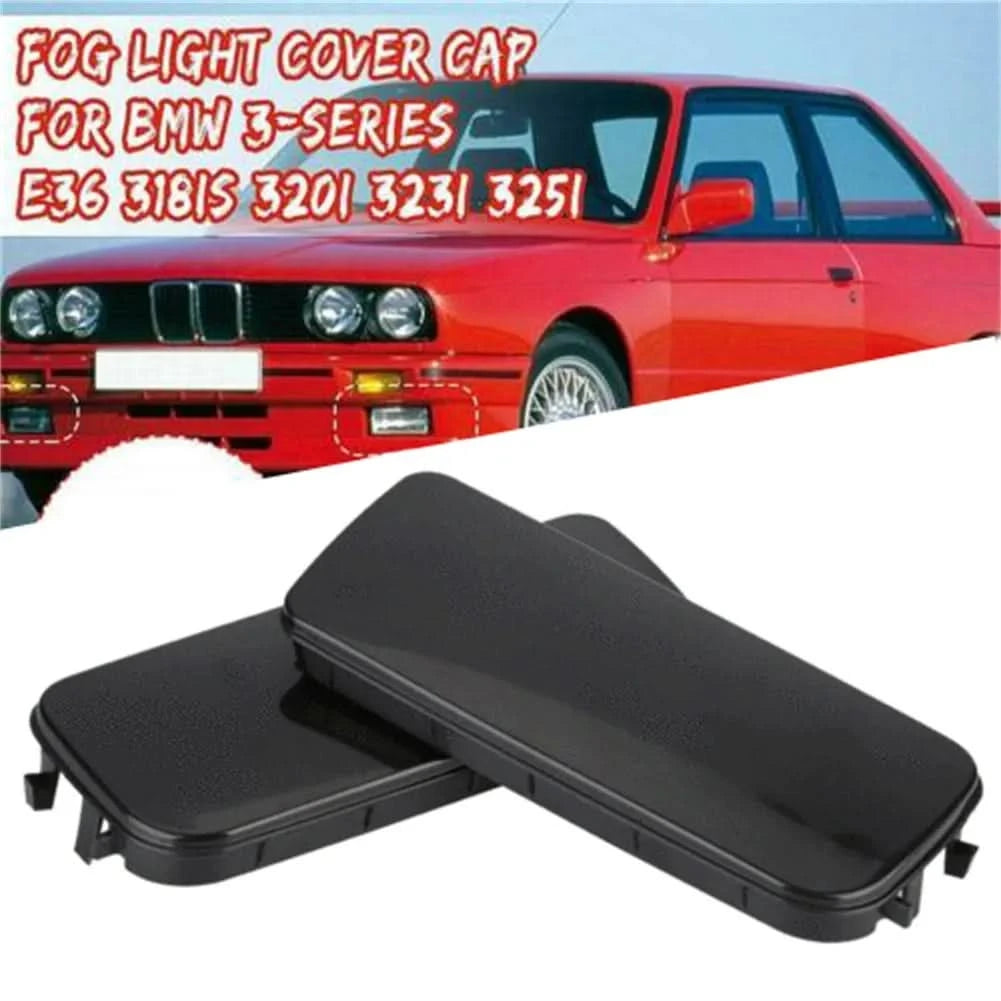 Front Fog Light Hole Cover Caps – Left & Right Pair for BMW E36 3-Series (1990–1998)