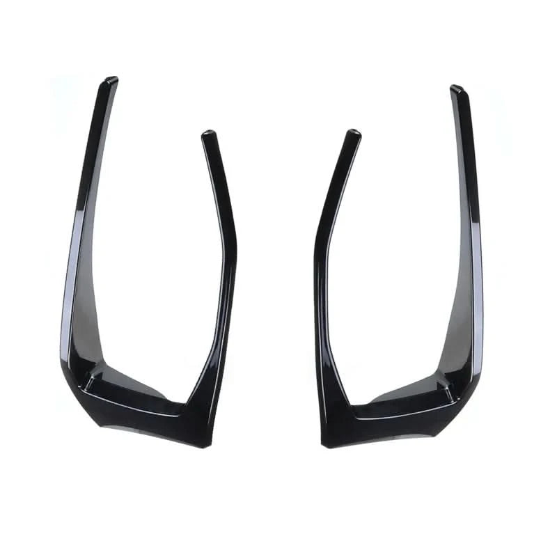 Gloss Black Rear Bumper Splitter Canards for VW Golf GTI/R MK7 & MK7.5 (2012–2020)