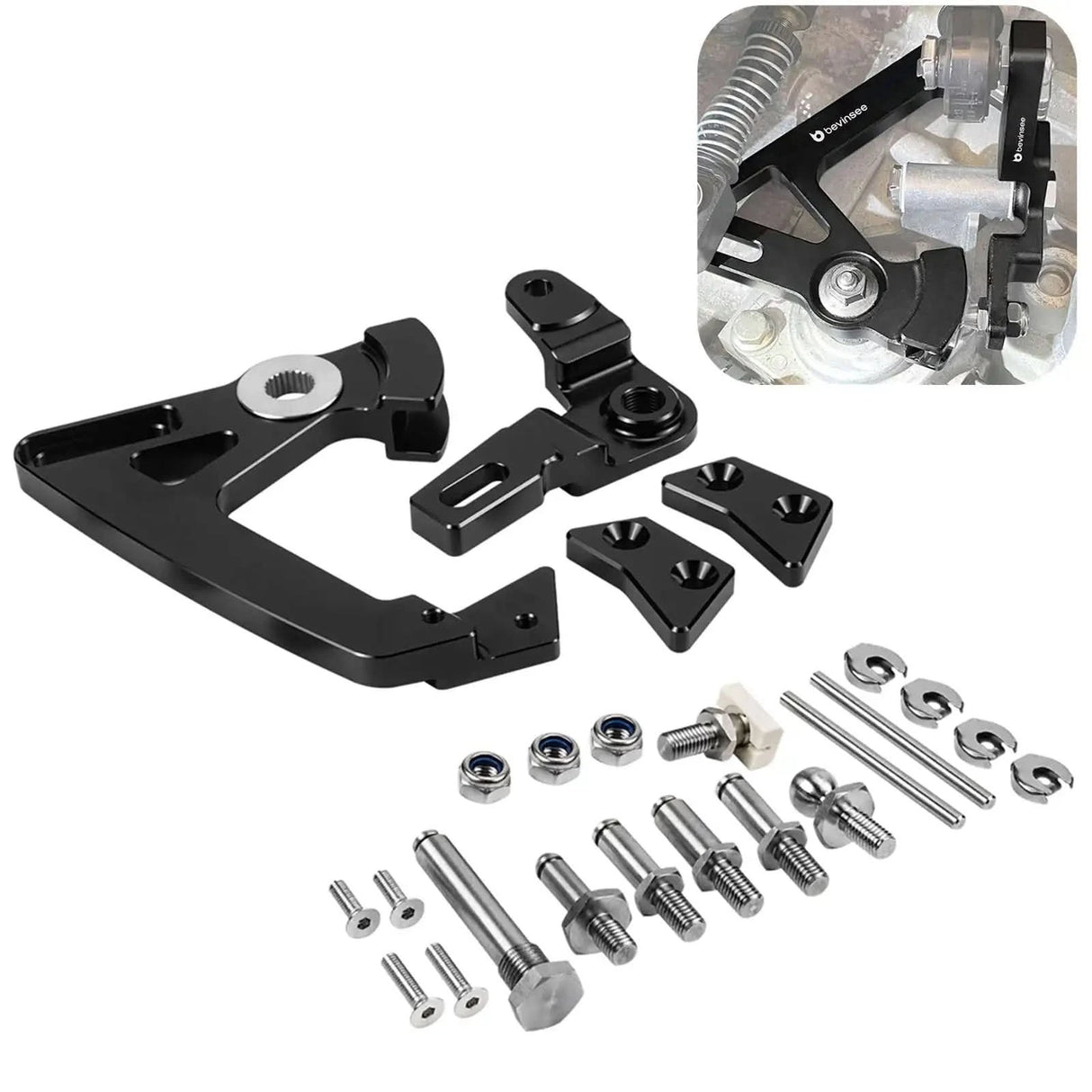 Adjustable Short Shifter Arm & Shift Lever Kit – 6-Speed MQ350 Transmission