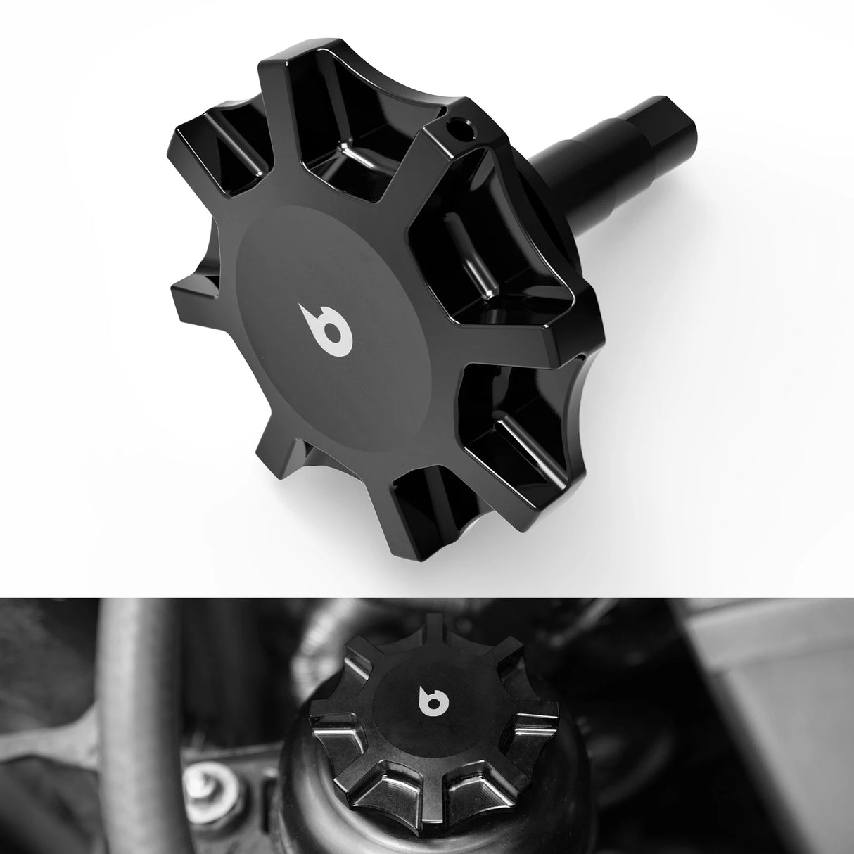 Billet Power Steering Reservoir Cap w/ Gasket – BMW E36 E46 E90 E92 E39 E60 E82 E87 X1 E84 X5 E53 Z3