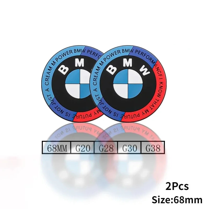 Silicone Cup Holder Coaster Set for BMW – 2PCS Interior Cup Mat for X1 X2 X3 X4 X5 X6 & 1–7 Series (Multiple Chassis Fitment)