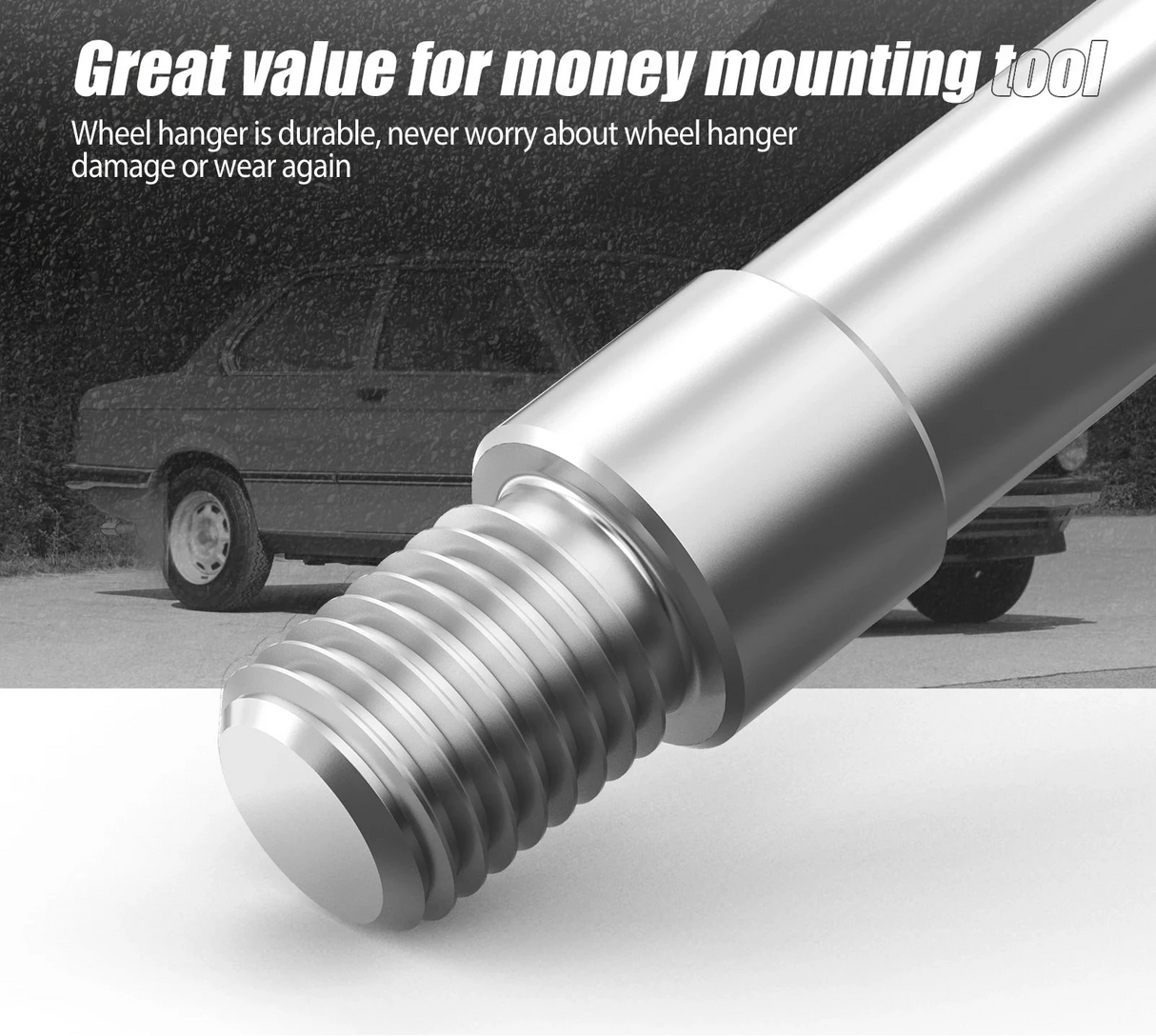 Stainless Steel M12x1.5 Wheel Hanger Guide Pin for BMW, MINI & Mercedes