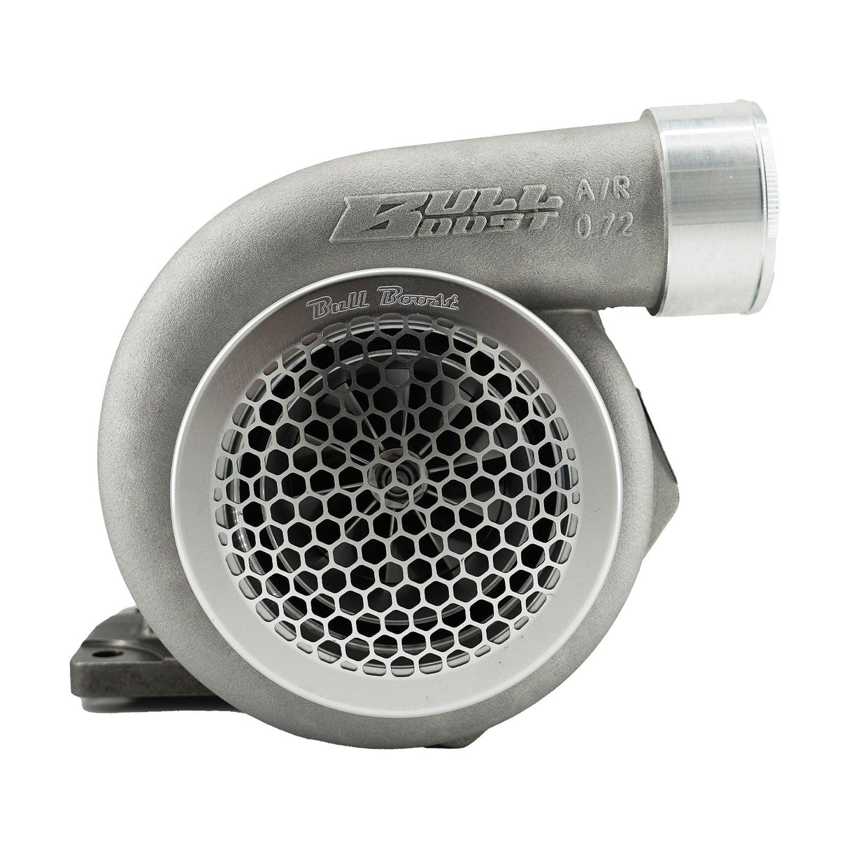 Billet 4" Inch Turbo Inlet Guard Velocity Stack Adapter Bellmouth Intake Hex
