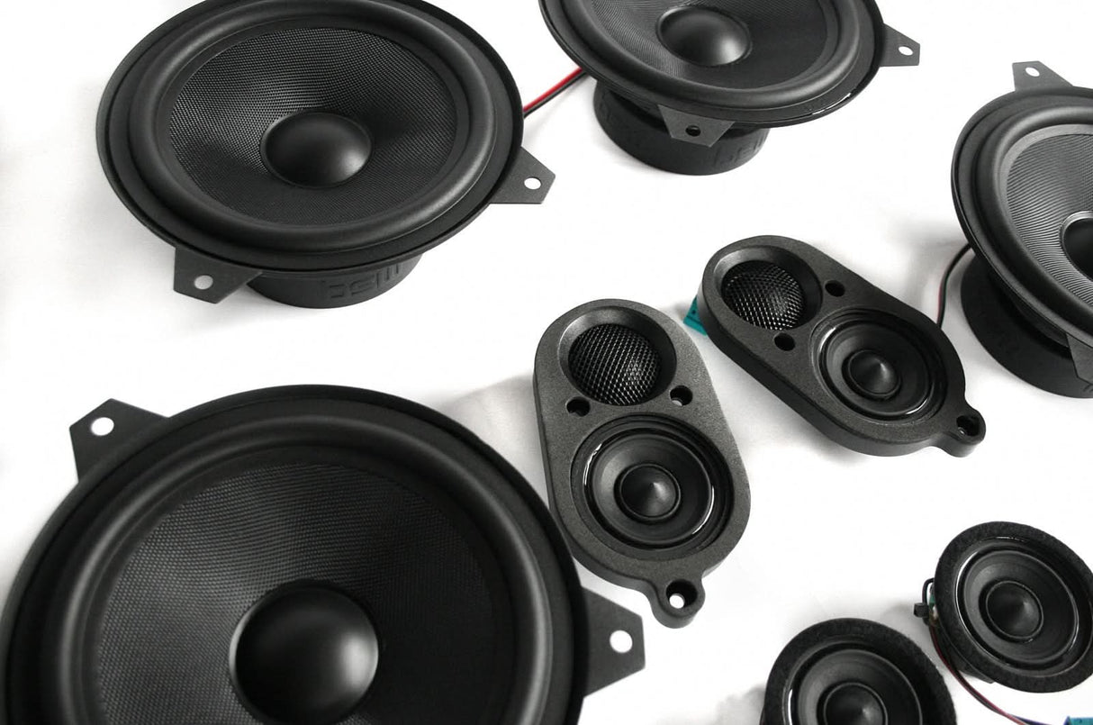 Bavsound Stage One Speaker Upgrade for E46 Coupe with Harman Kardon