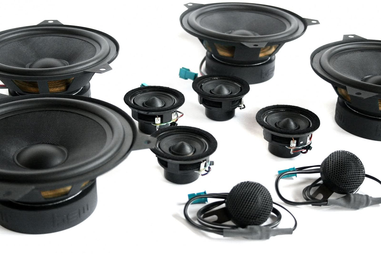 Bavsound Stage One Speaker Upgrade for E46 Sedan/Wagon with Standard Hi-Fi
