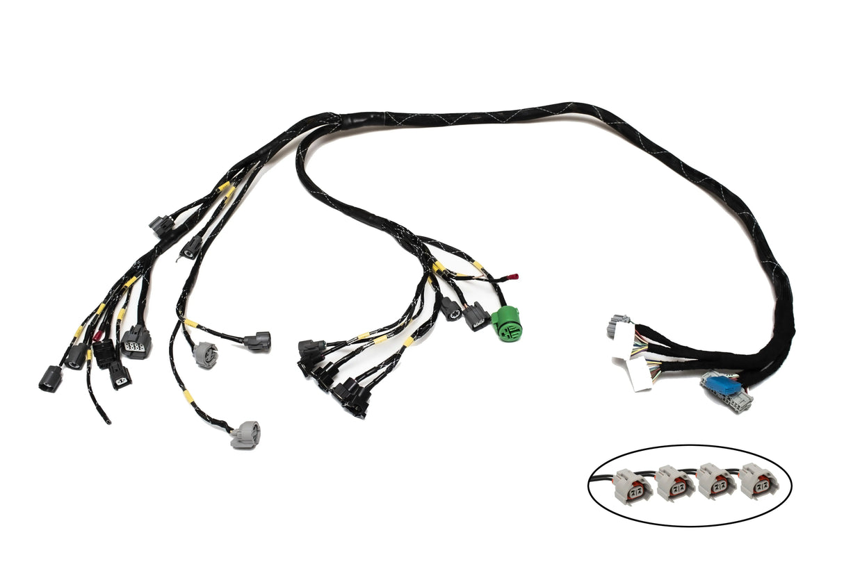D & B-Series OBD1 Tucked Engine Harness Kit w/ Subharness | 92-95 Civic EG EJ