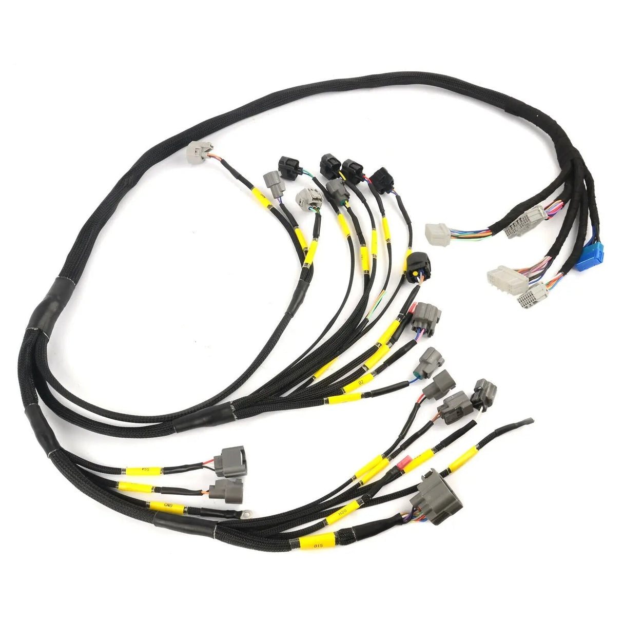 D & B-Series OBD2 Engine Tucked Engine Harness Kit w/ Subharness | 92-96 Honda Prelude