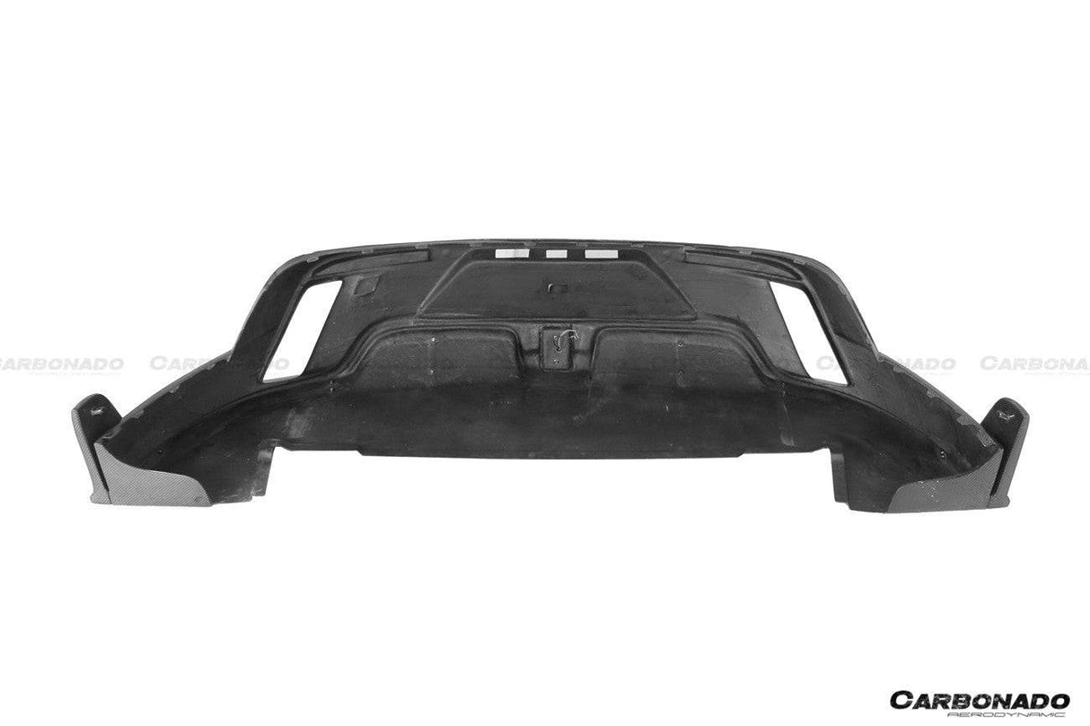 2020-2024 Porsche Taycan CADO Style Carbon Fiber Rear Diffuser | Fits 4, 4S, GTS, Turbo, Turbo S, ST, CT
