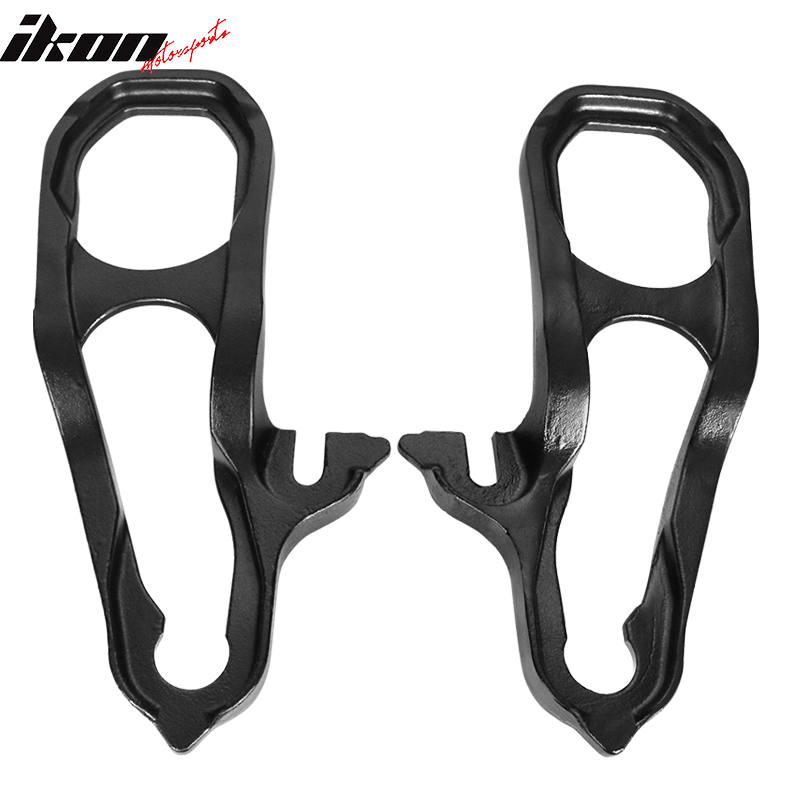 2019-2023Â Dodge Ram 1500 OE Style Unpainted Front Tow Hook Pair Steel