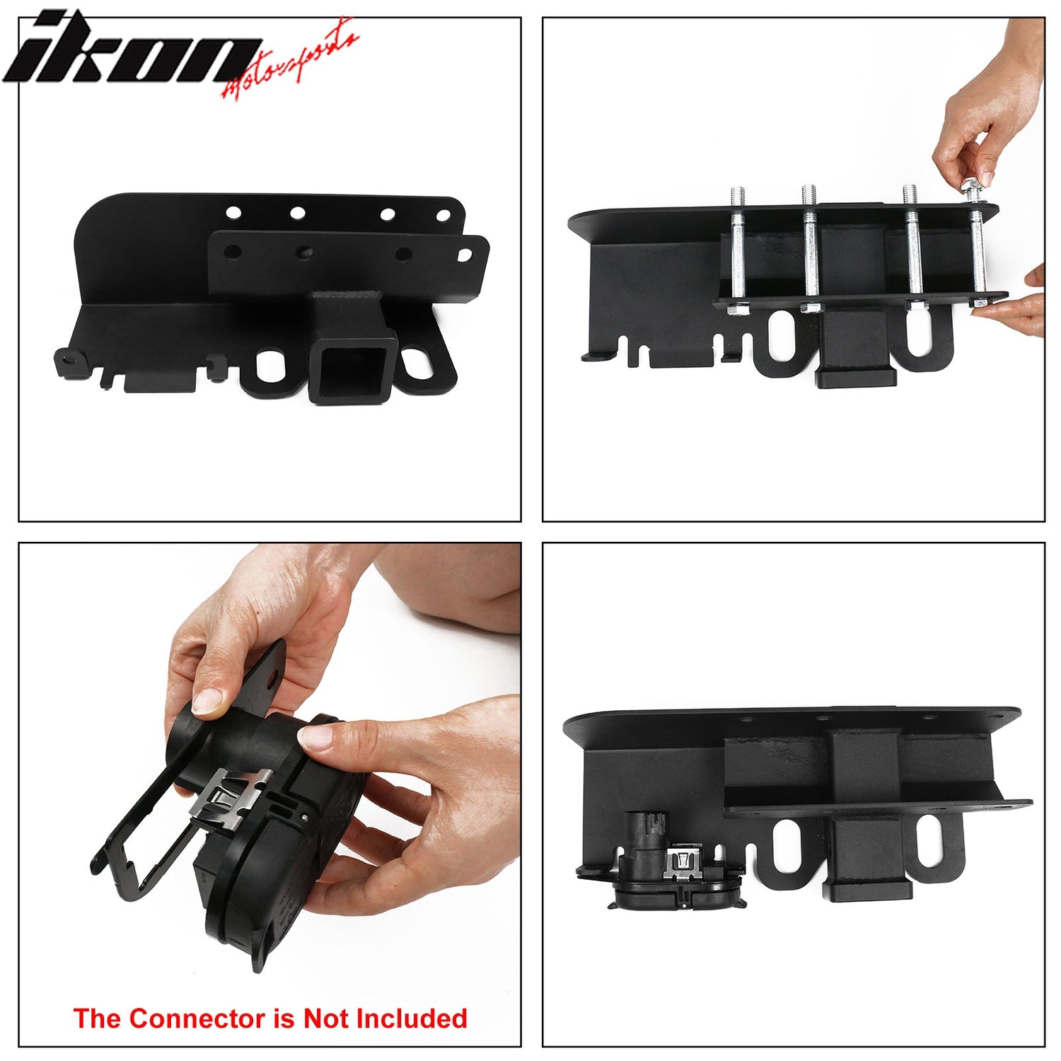 2021-2025 Ford Bronco 2/4Dr OE Style Rear Trailer Tow Tungsten Steel