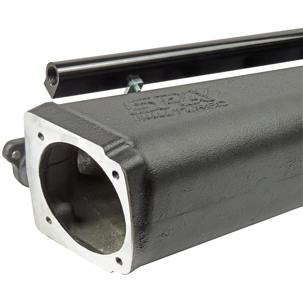 93-02 Supra 2JZ GTE intake manifold - 12 Injectors - Black