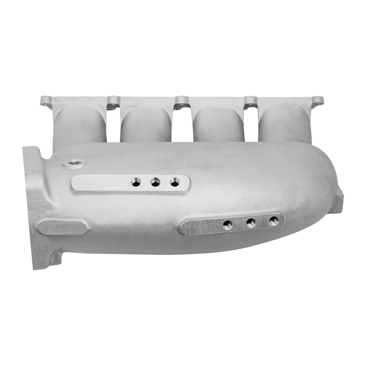 Cast Aluminum Intake Manifold for transverse VW/AUDI 1.8T with 8 injectors Fuel Rail Kit (left side OEM throttle)