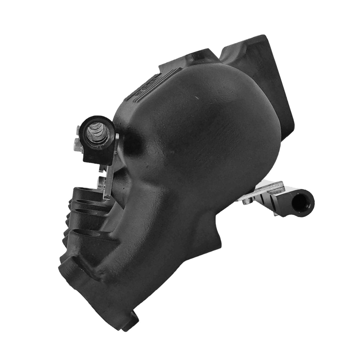 INTAKE MANIFOLD VW 8V CROSS FLOW LONGITUDINAL - 8 INJECTORS - WITHOUT BOLT HOLES - BLACK