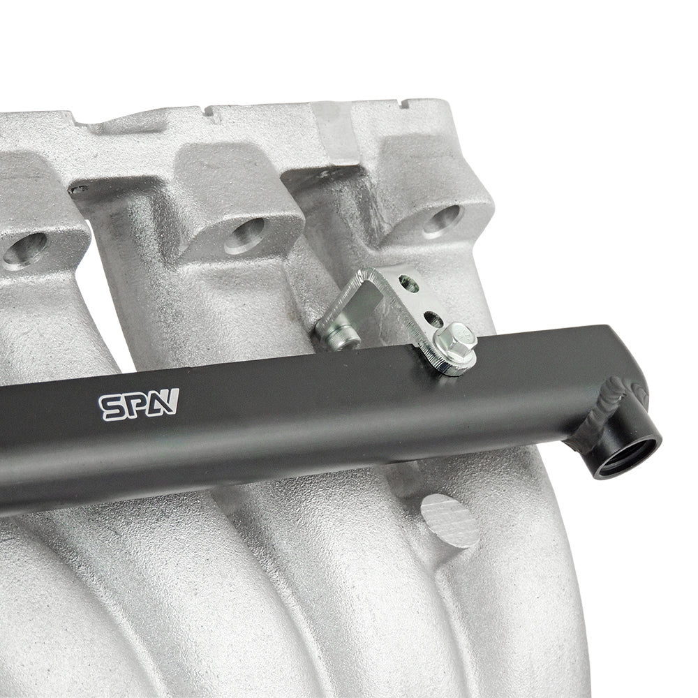 VW 2.5L 5 CYLINDER 20V 07K CAST ALUMINUM INTAKE MANIFOLD - WITH 5 INJECTORS FUEL RAIL - PRE SALE