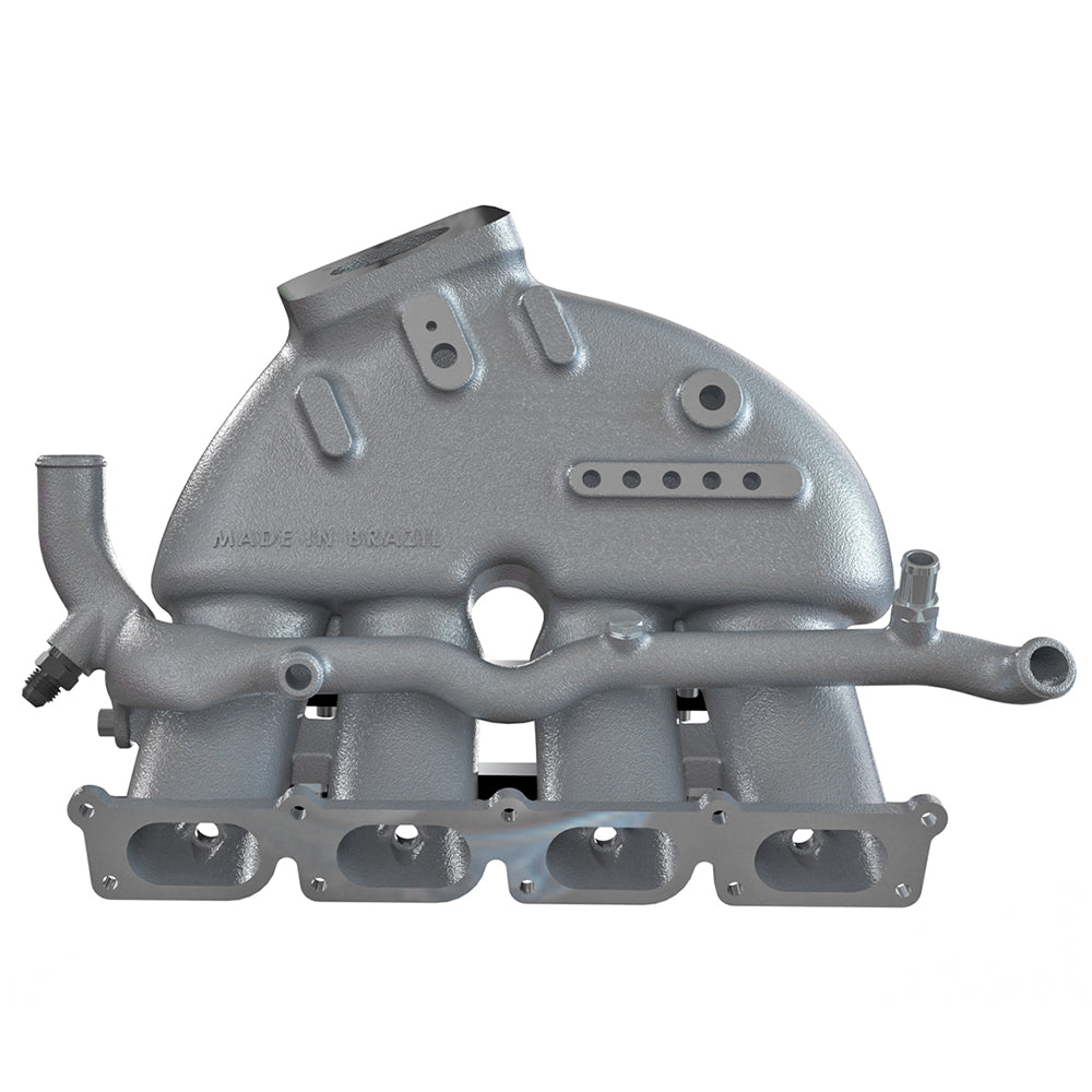 Cast Aluminum Intake Manifold for longitudinal VW/AUDI 1.8T with 8 injectors Fuel Rail Kit (OEM throttle)