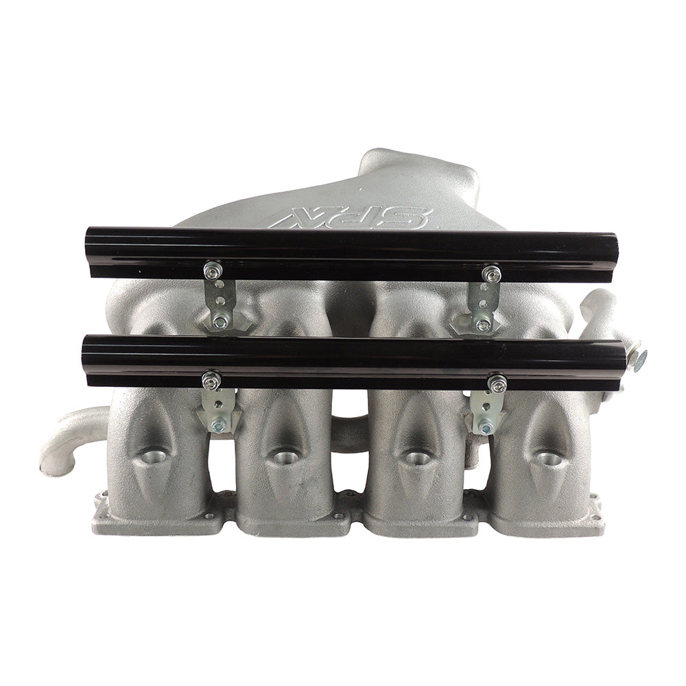 Cast Aluminum Intake Manifold for longitudinal VW/AUDI 1.8T with 8 injectors Fuel Rail Kit (without throttle bolt holes) - PRE SALE