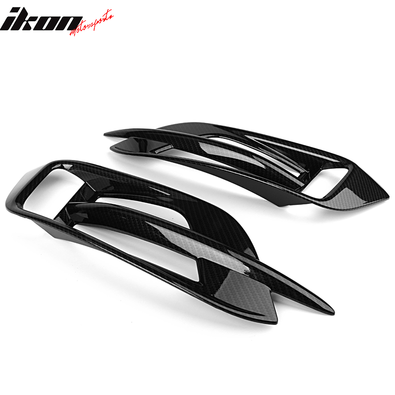 2016-2021 Honda Civic Sedan 10th Gen Print Rear Fog Lights Cover CF