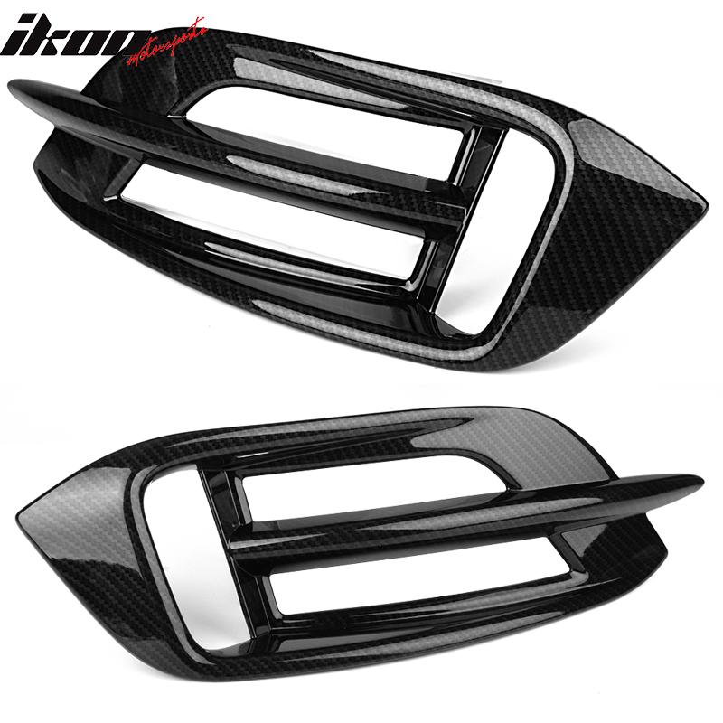 2016-2021 Honda Civic Sedan 10th Gen Print Rear Fog Lights Cover CF