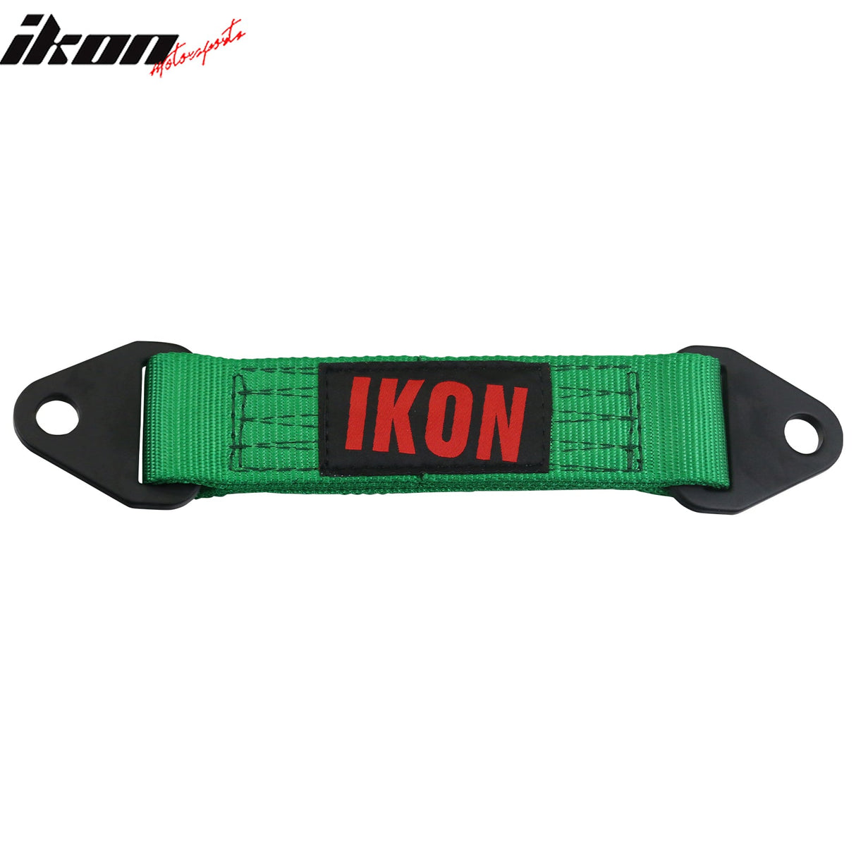 10 Inch Green Limit Straps Shock Suspension Webbing w/ Bolts&IKON Logo