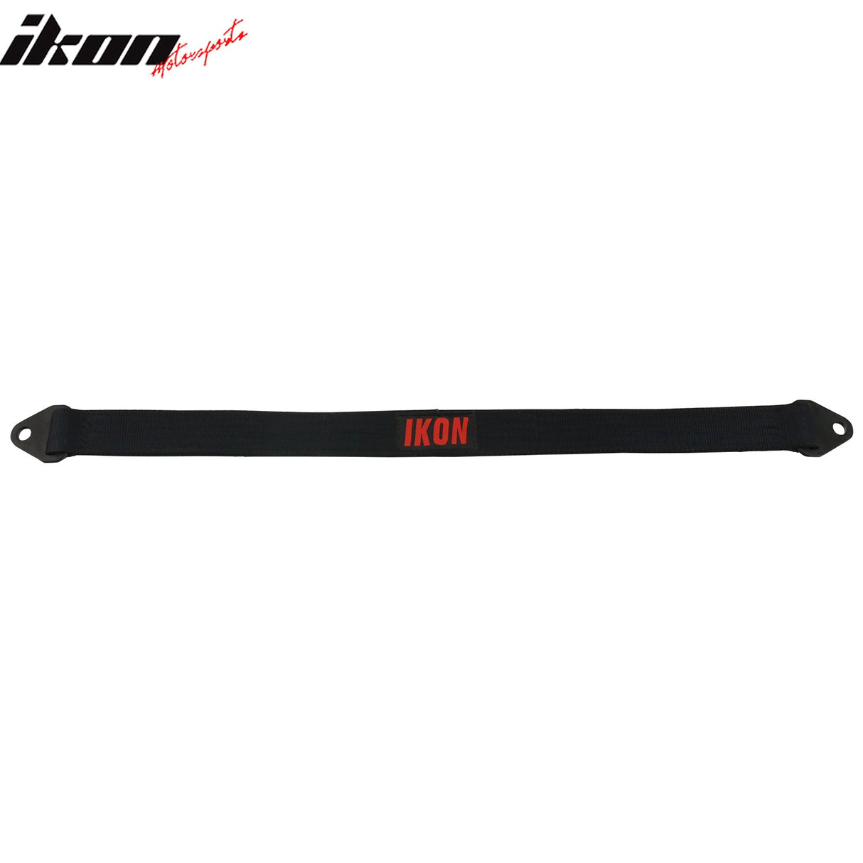 32 Inch Black Limit Straps Shock Suspension Webbing w/ Bolts&IKON Logo