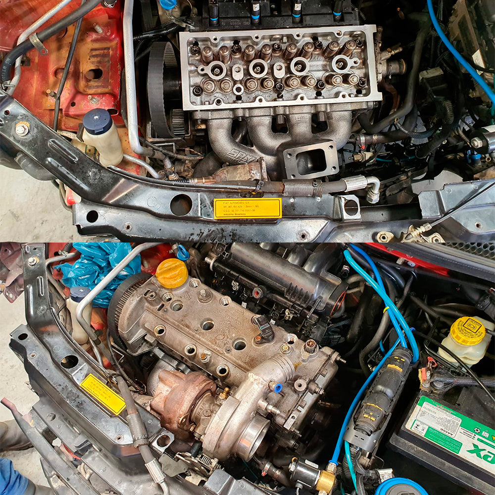 For Fiat 500 1.4 16V T25 cast turbo manifold