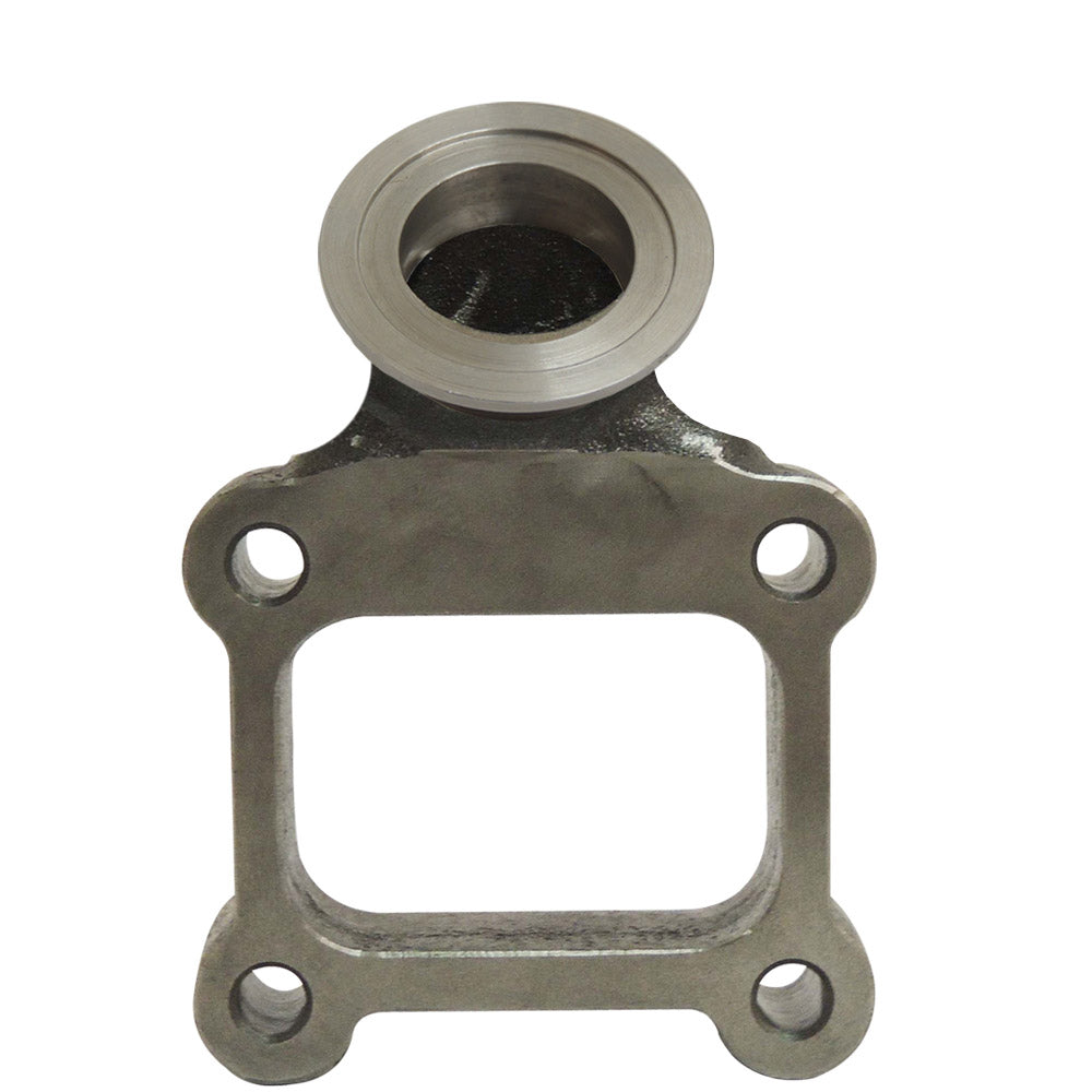 T4 manifold 44/45mm v-band Wastegate adapter 45 degree flange (2 units)