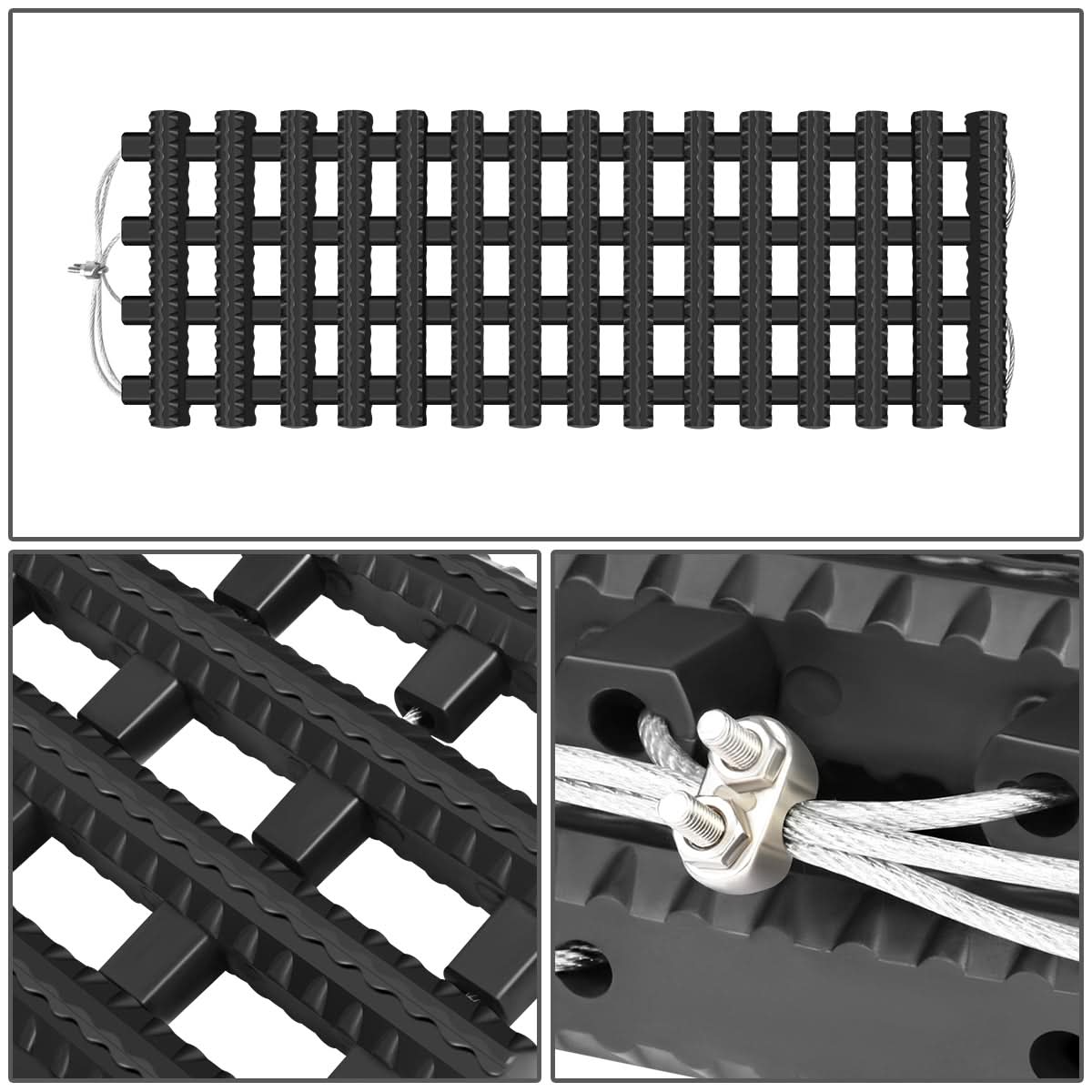 24 Inch Traction Tracks Recovery Mats - 1 Piece