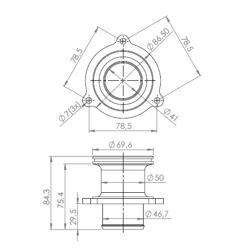 Turbo Muffler Delete and BLOW OFF VALVE ADAPTER SPACER for MQB VW Golf Gti Gli R MK7 1.8T 2.0 Tsi EA888 Audi S3 A3 - PRE SALE