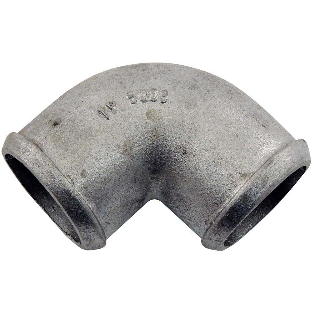 2.75†tight radius 90° elbow intake pipe