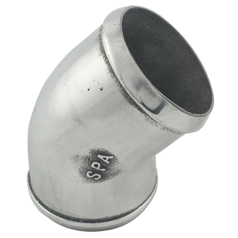 3†tight radius 45° elbow intake pipe