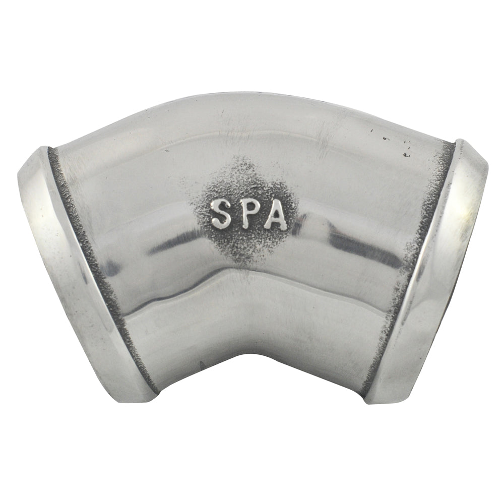 3†tight radius 45° elbow intake pipe