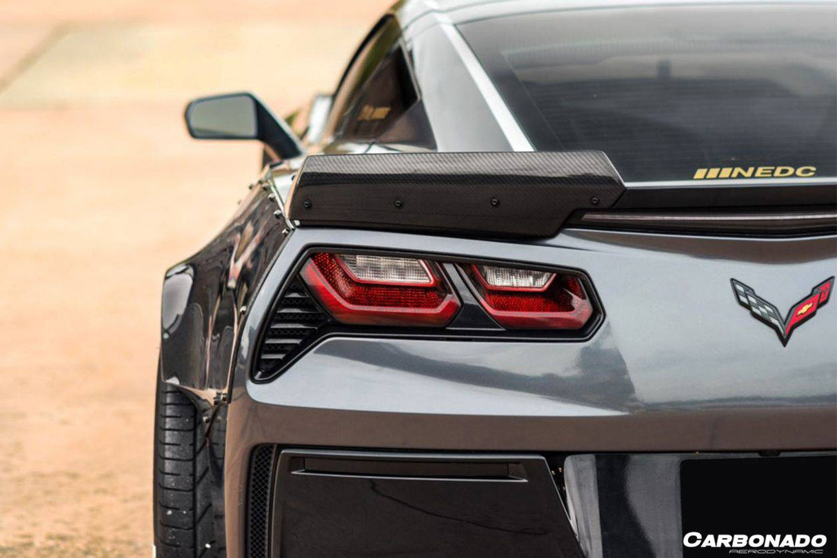 2013-2019 Corvette C7 Z51 Z06 Grandsport Carbon Fiber Trunk Spoiler