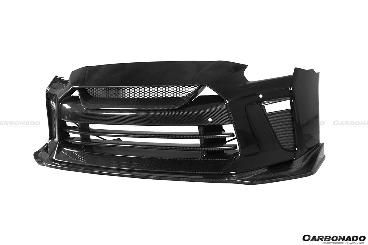 2009-2023 Nissan GTR R35 CBA DBA EBA TS Style Front Bumper