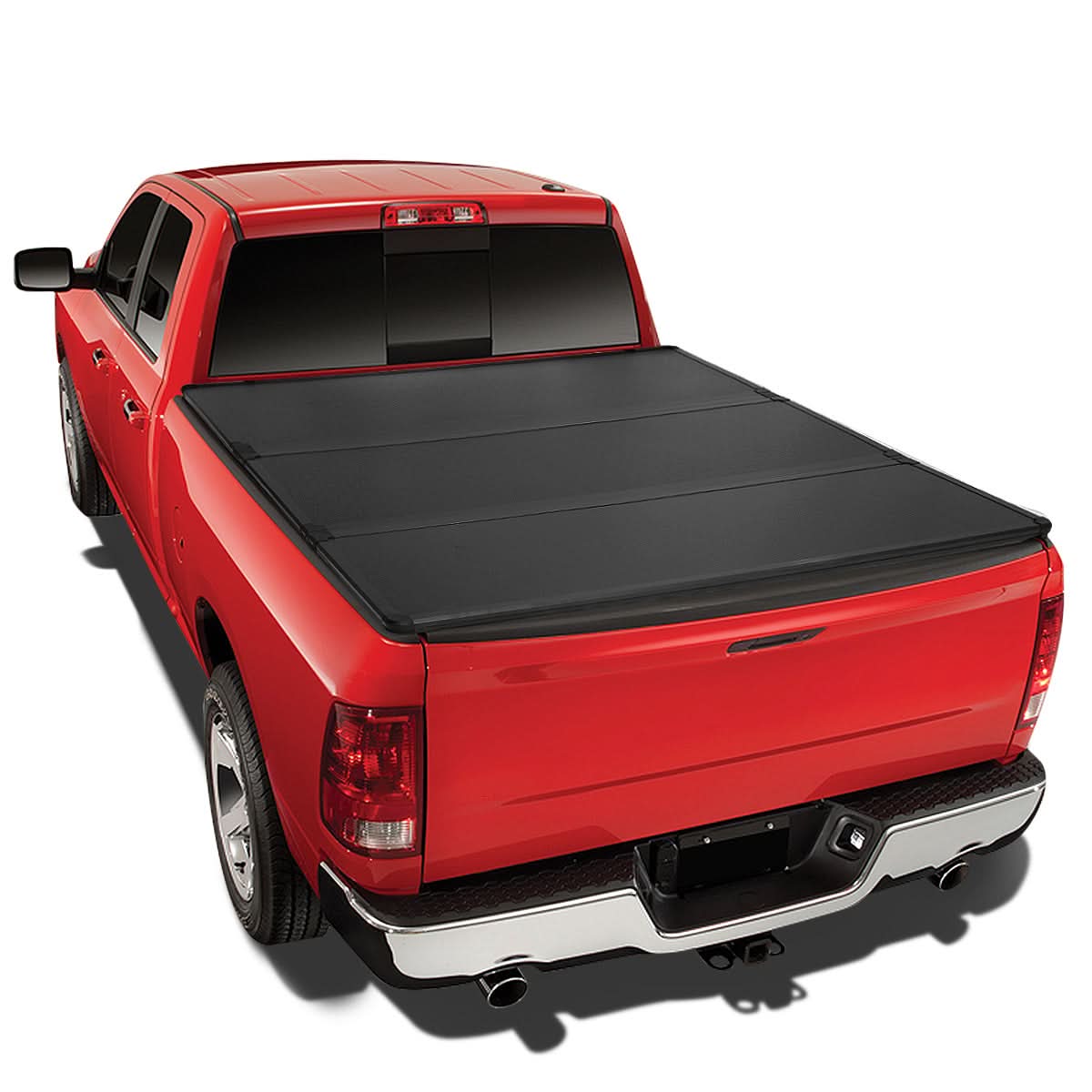 07-18 Chevy Silverado GMC Sierra Hard Tri-Fold Tonneau Cover