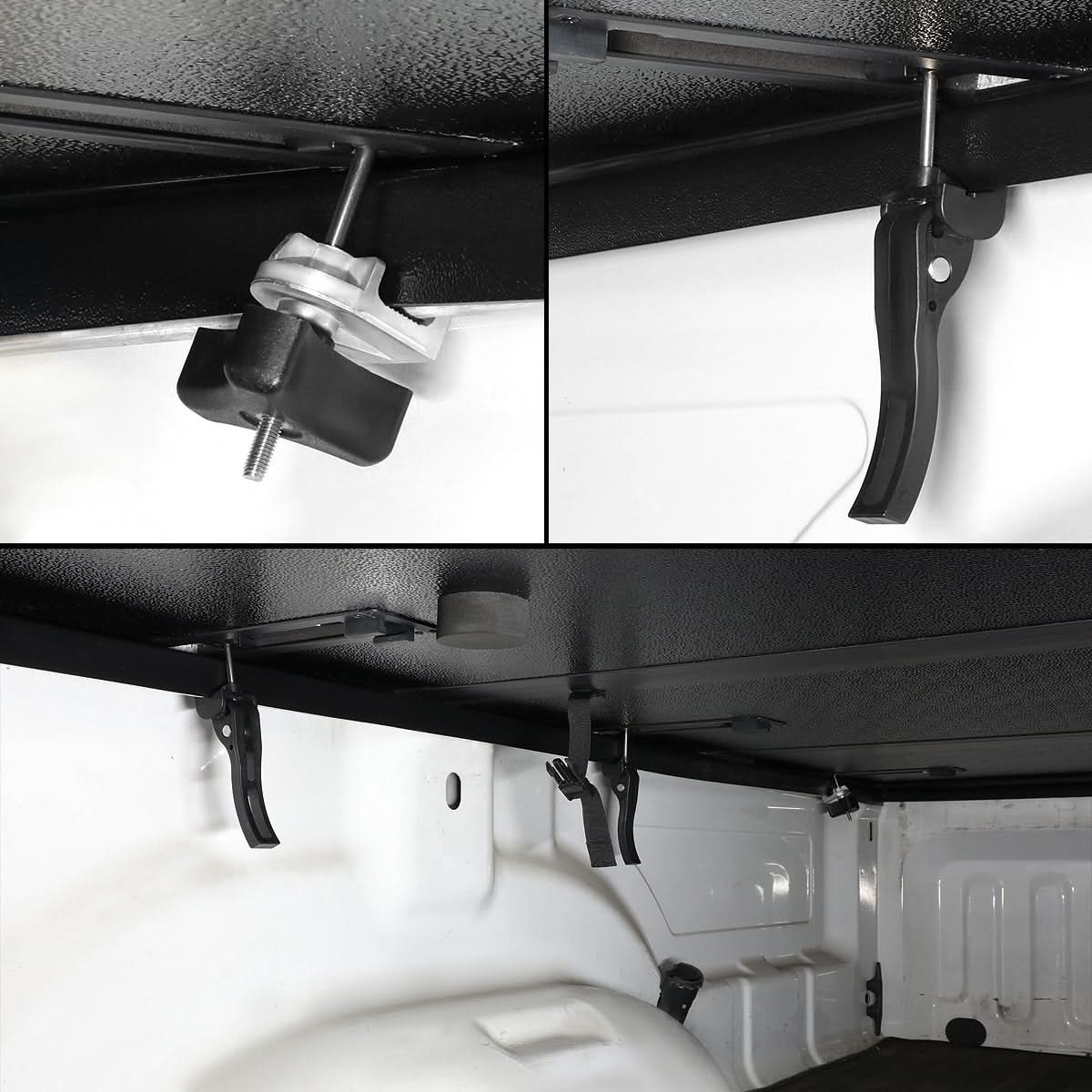 2016-2019 Toyota Tacoma Hard Tri-Fold Tonneau Cover - 5ft Bed