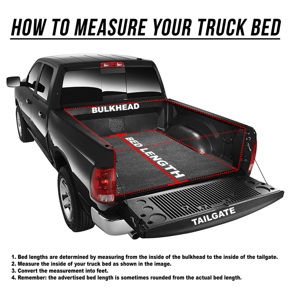 2022+ Toyota Tundra Hard Tri-Fold Tonneau Cover 5.5' Bed